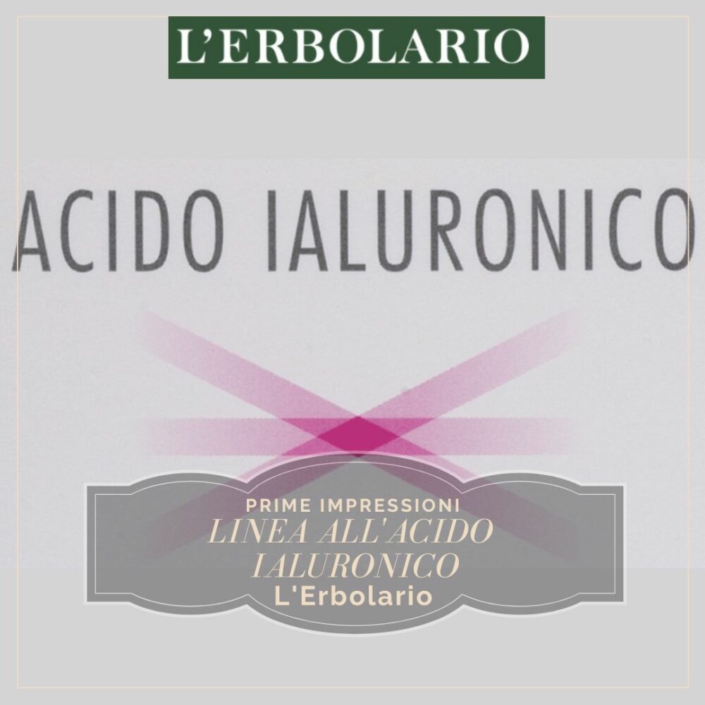 Linea all’acido ialuronico de L’Erbolario