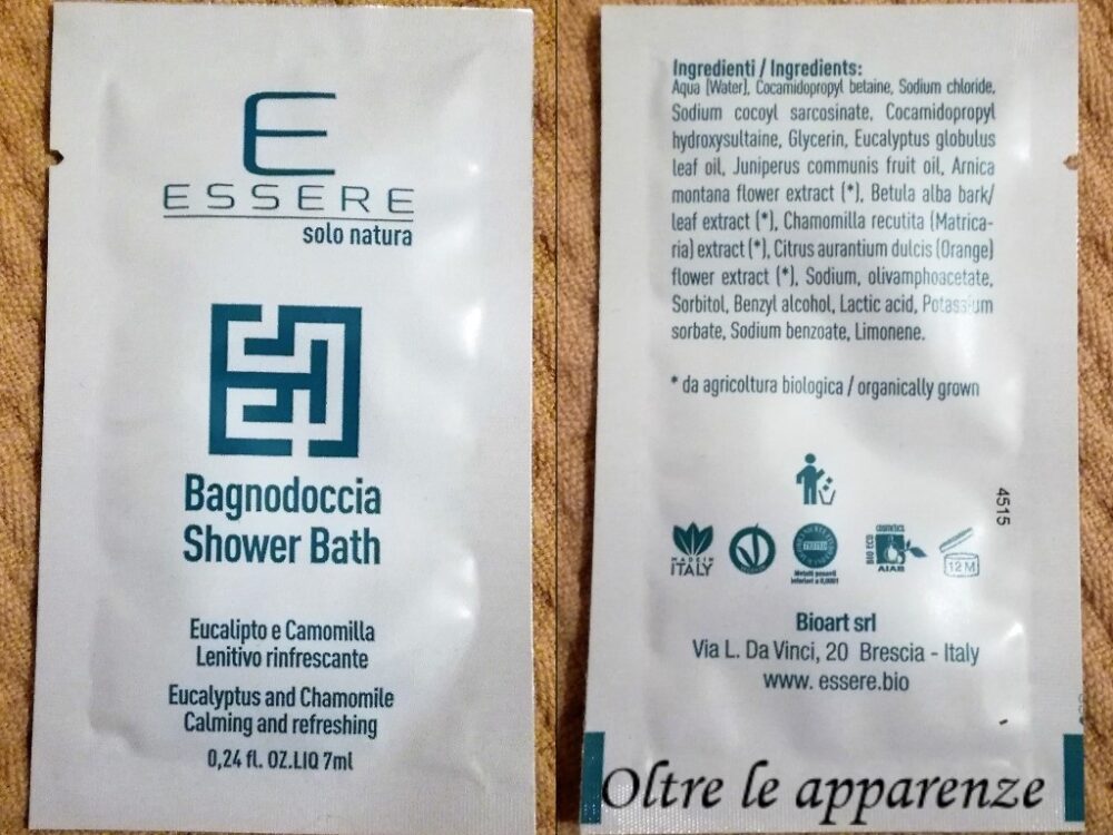 Essere bio bagnodoccia-essere