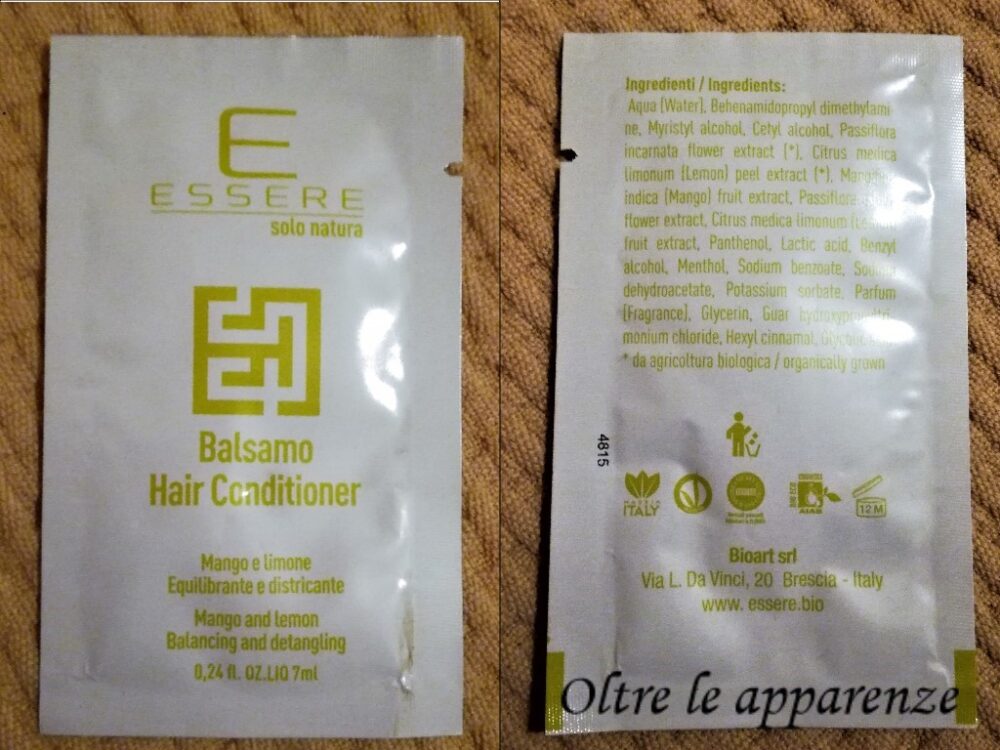 Essere bio balsamo-essere