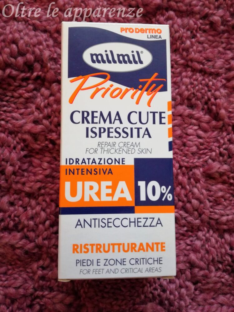 crema all'urea di MIL MIL per i piedi