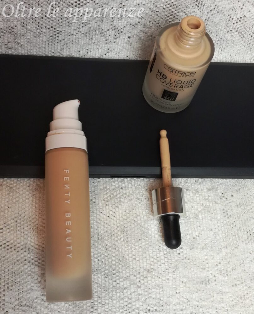 fondotinta a confronto Fenty beauty vs Catrice 