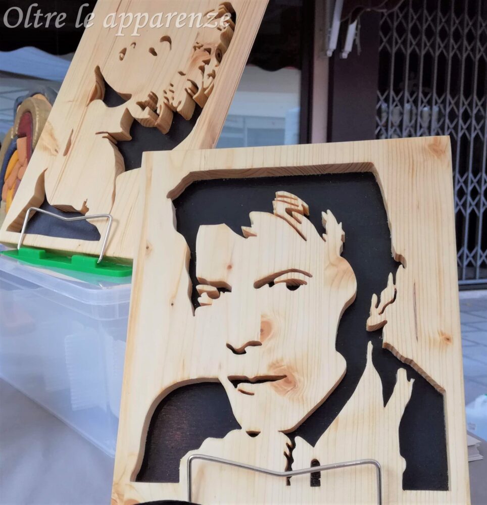 Riccioli e nodi legno