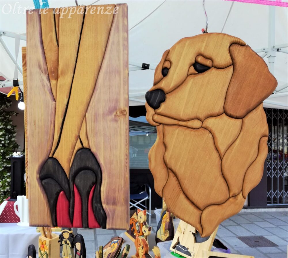 Riccioli e nodi legno