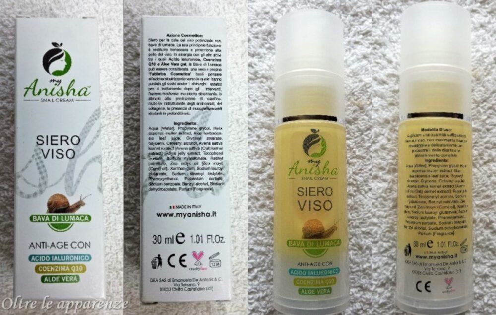 skincare alla bava di lumaca MyAnisha™