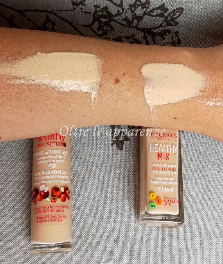 confronto tra fondotinta bourjois