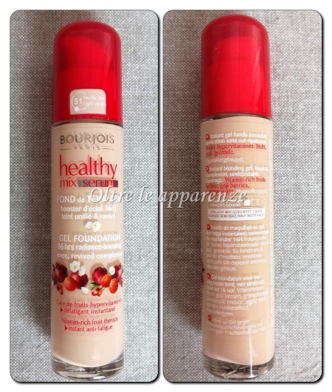 confronto tra fondotinta bourjois