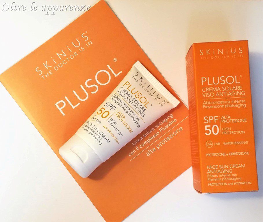 protezione solare viso di skinius