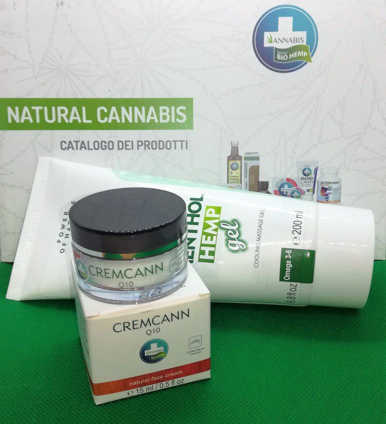 creme annabis all'olio di CANAPA