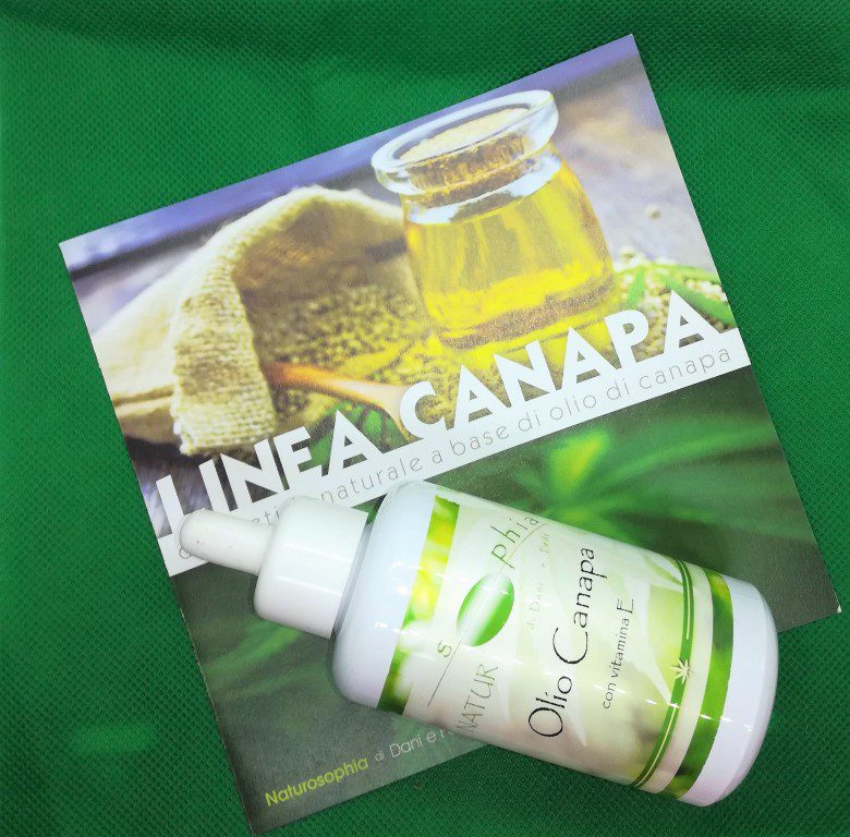 creme all'olio di CANAPA naturosophia