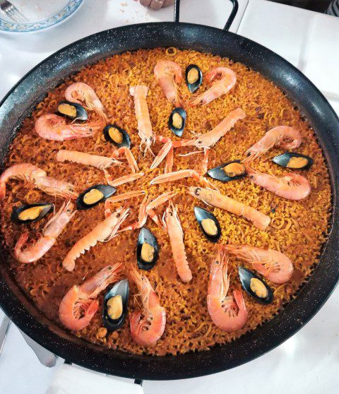 paella de marisco