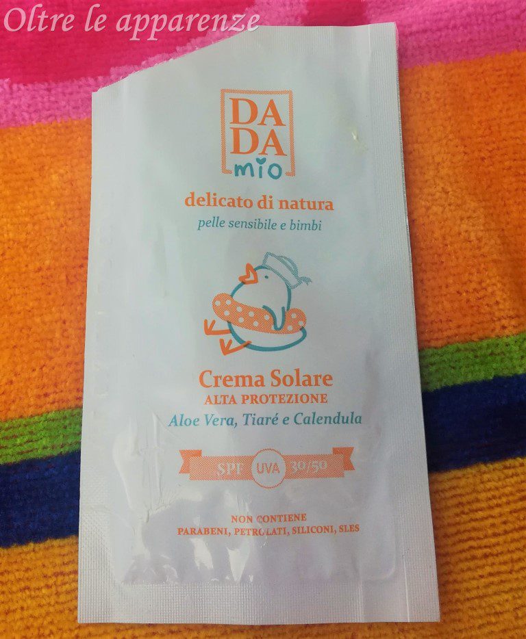 crema solare dada mio