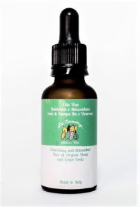 crema viso all'olio di canapa