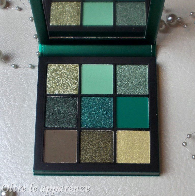 Palette Obsession di HUDA BEAUTY emerald