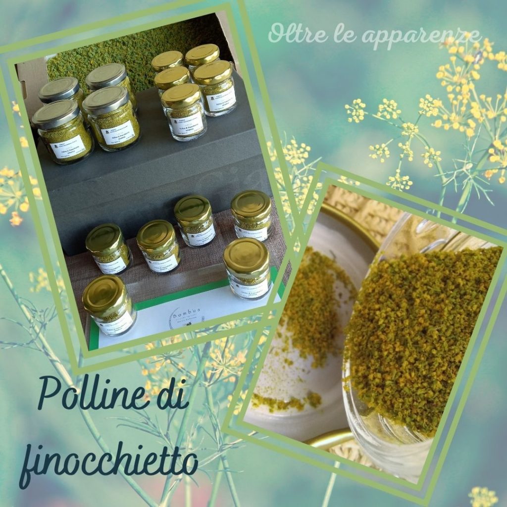 Produzione di oleoliti polline finocchietto