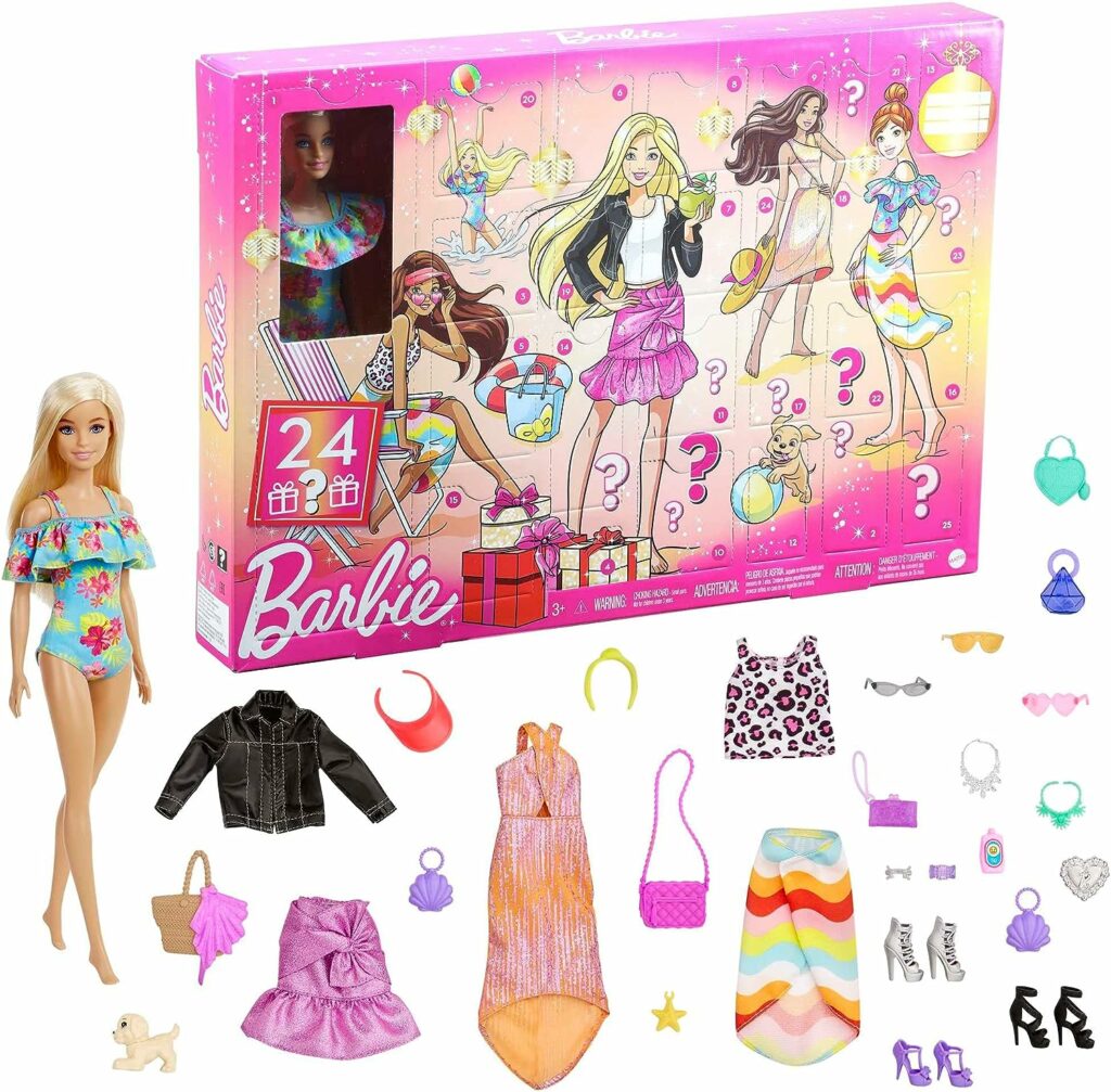 calendario dell'Avvento barbie