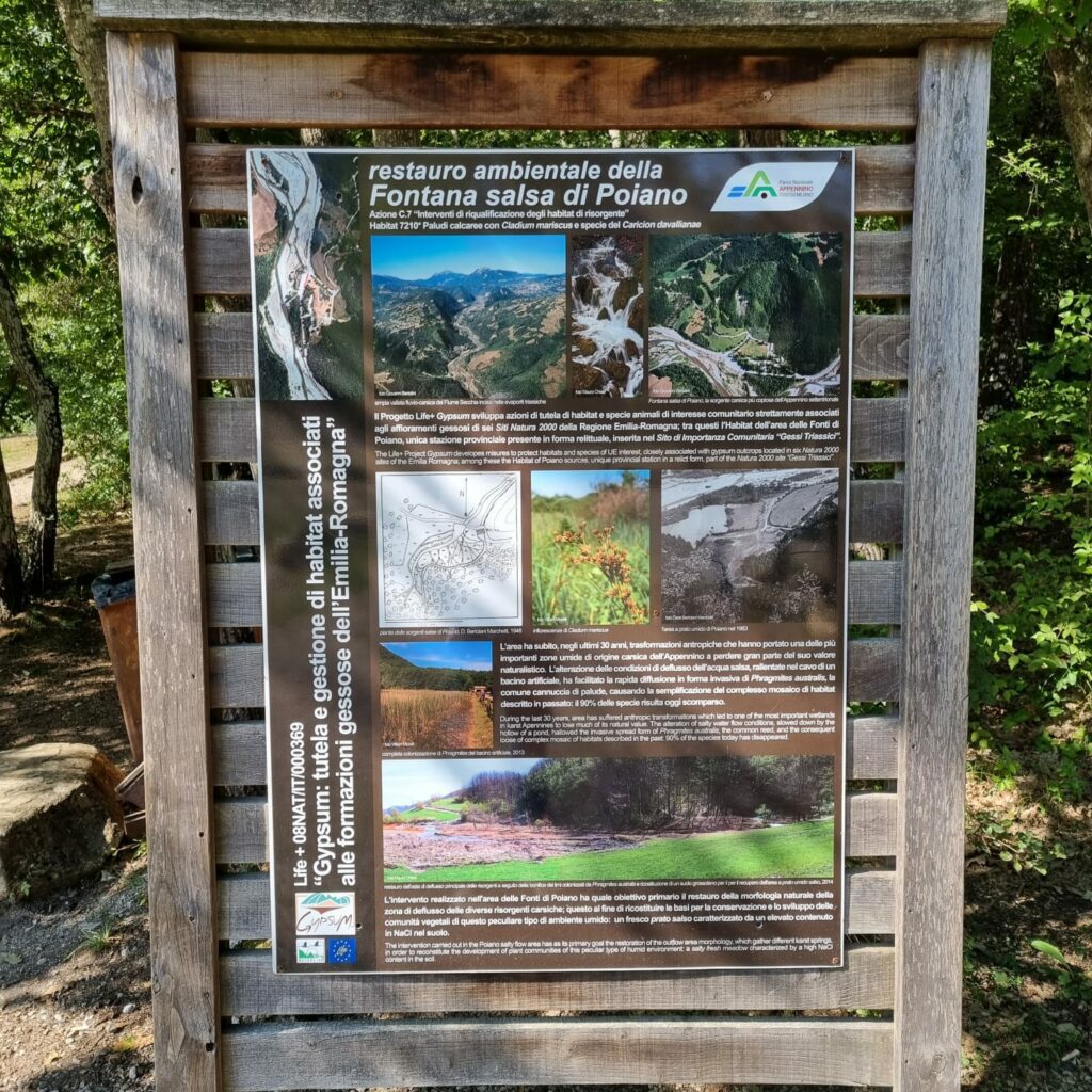 FONTI DI POIANO
TURISMO reggio emilia cartellone informazioni