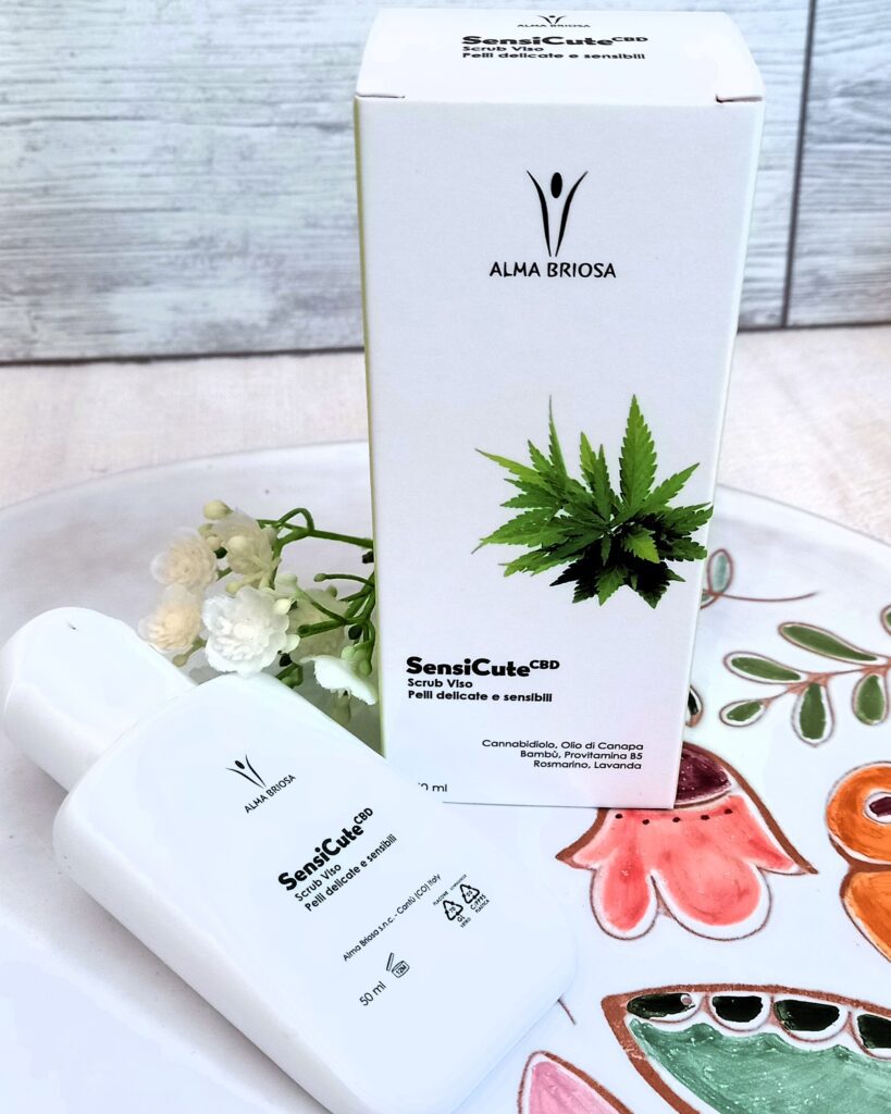 alma briosa sensicute cbd scrub