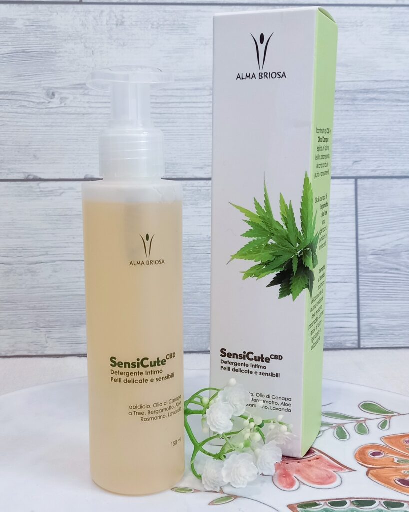 alma briosa sensicute cbd detergente intimo